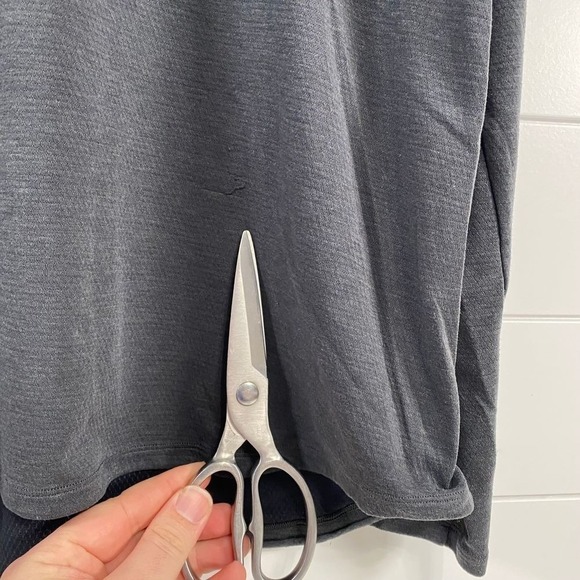 Lululemon Mens Long Sleeve Performance Crewneck Shirt L Gray Athleisure Active - Picture 2 of 9